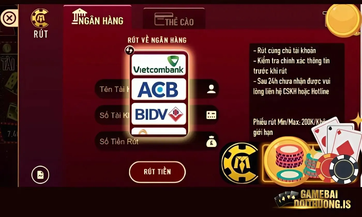 Các phương thức thanh toán 