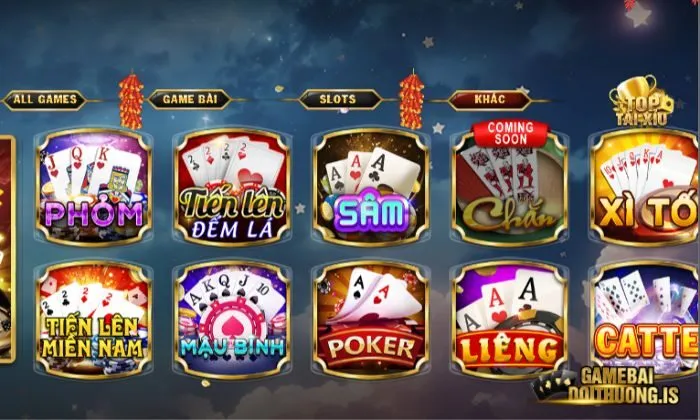 Game bài sở hữu đa dạng trò chơi cá cược với chất lượng hàng đầu